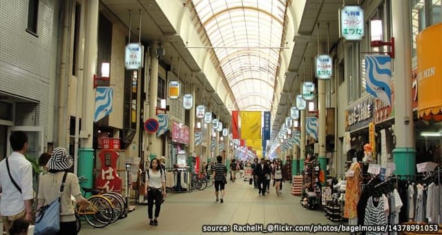 Tenjin Shopping District
