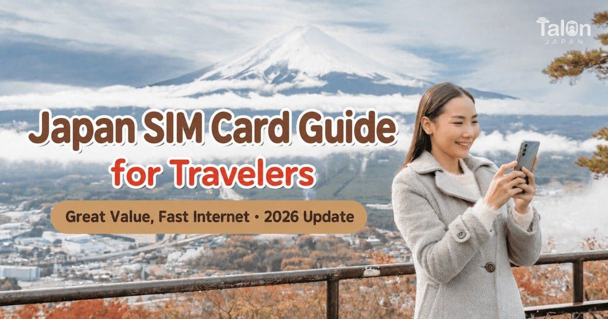Japan SIM Card Guide for Your Trip: Good Prices, Strong Internet