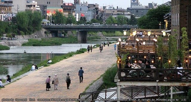 Pontocho and Kamogawa River