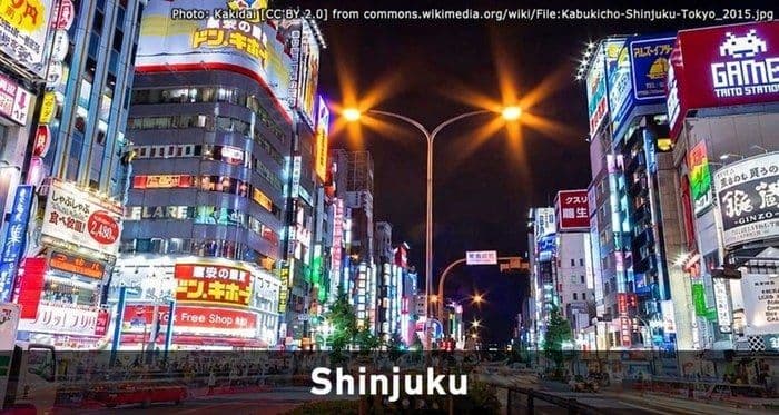 10 Popular Shopping Districts in Central Tokyo
